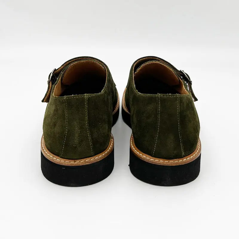 1528 GoRain Verde Barbera Biella - Scarpe Fatte a Mano