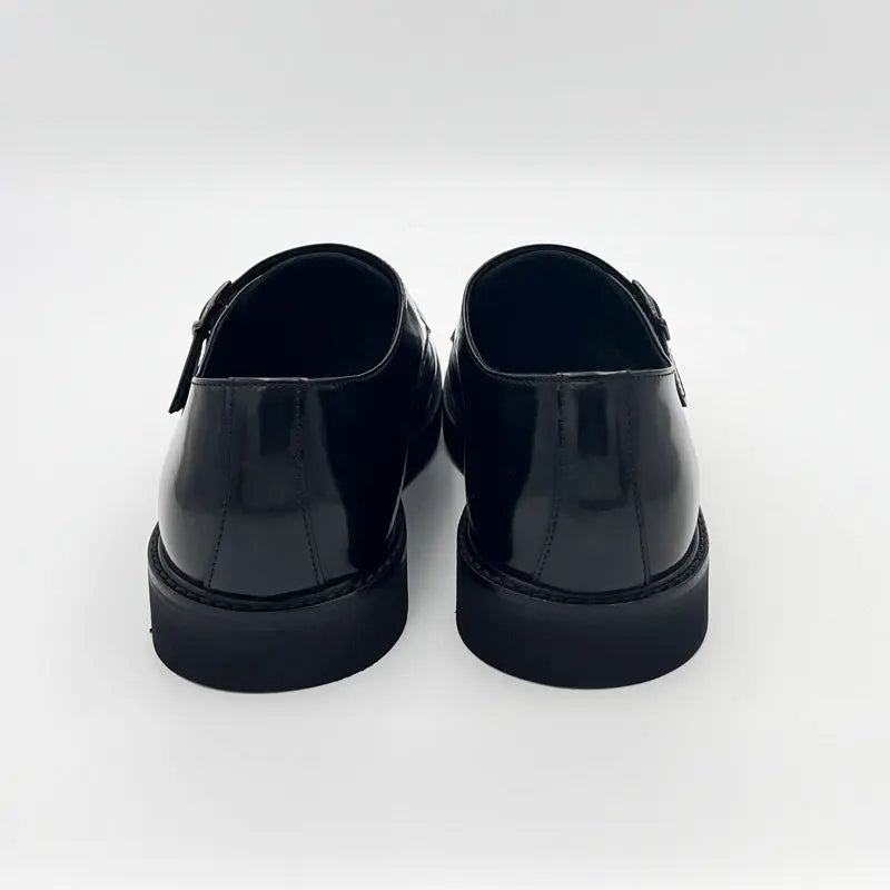 1528 Abrasivato Nero Barbera Biella - Scarpe Fatte a Mano