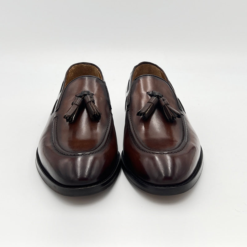 Nappine Lace Loafers 45213 old brown