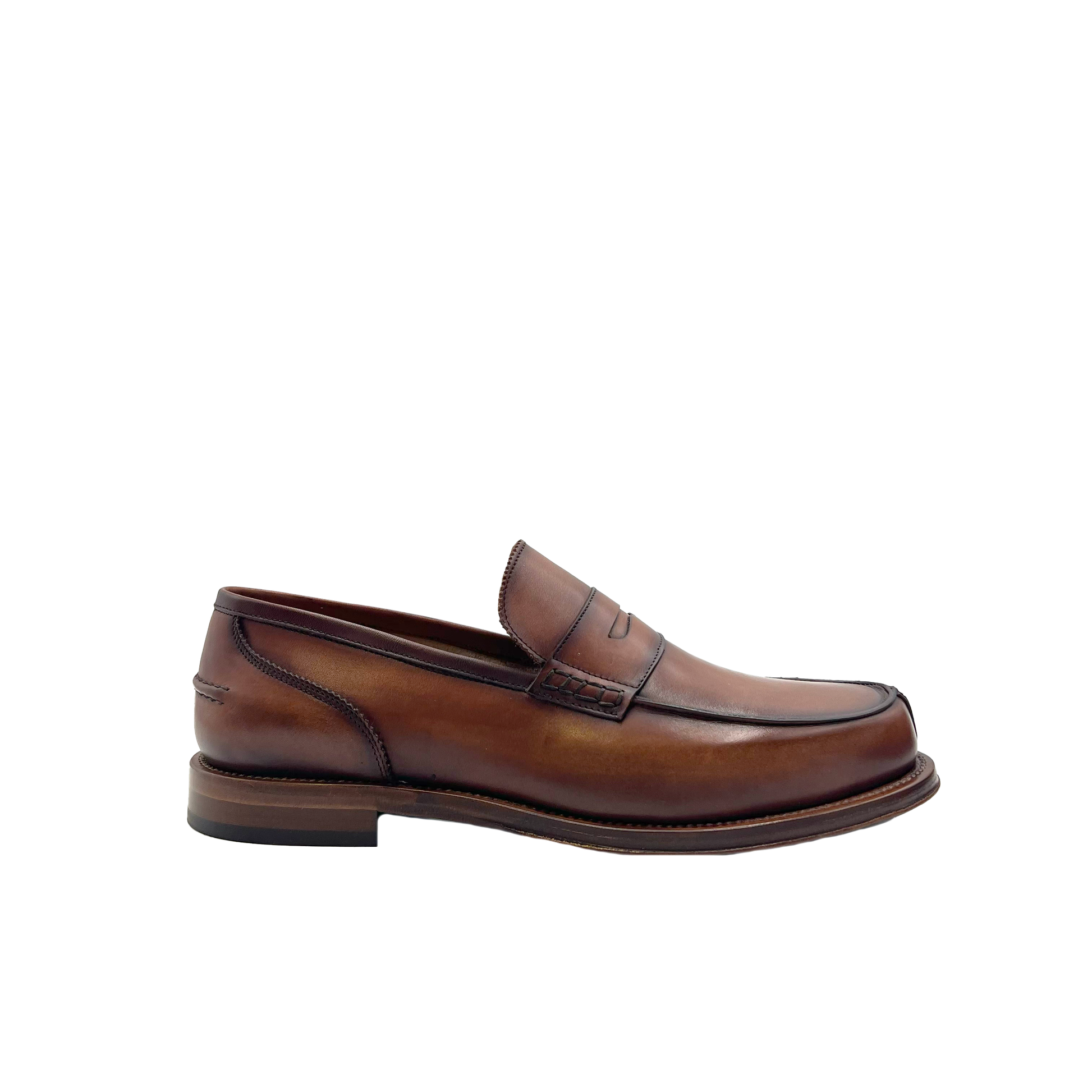 College Marrone 2400 Barbera Biella - Scarpe Fatte a Mano