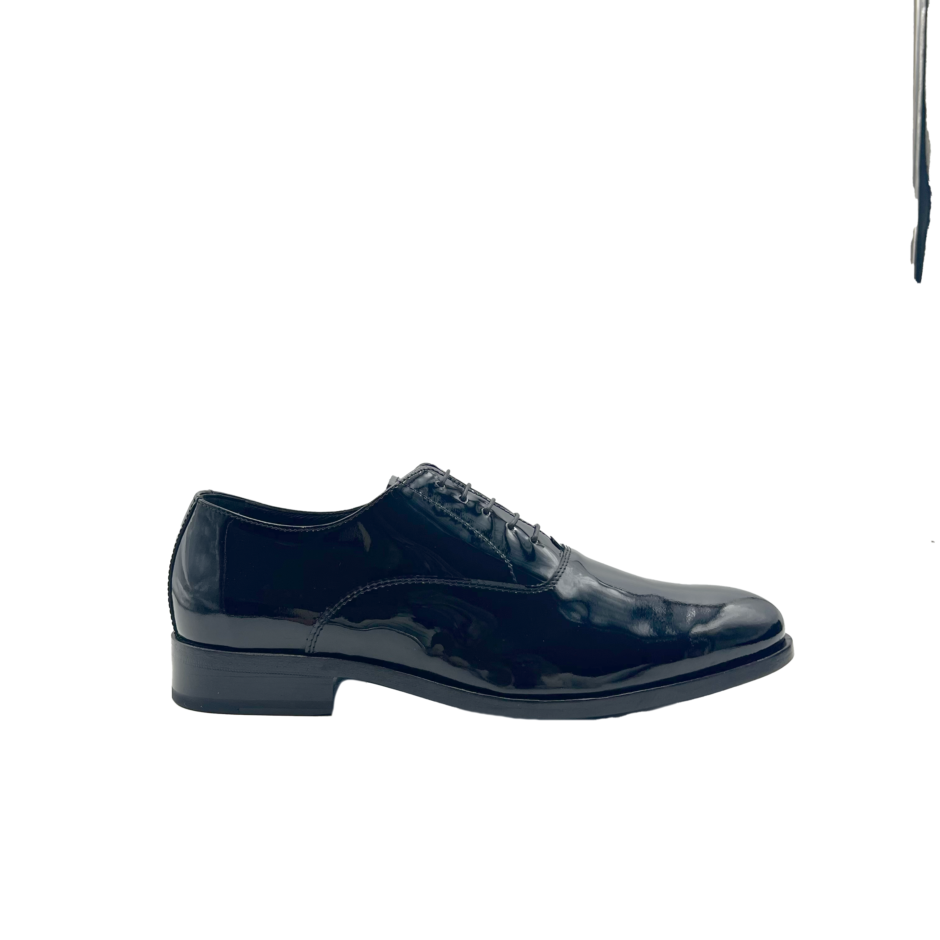 Francesina Vernice Nera 1132 Barbera Biella - Scarpe Fatte a Mano