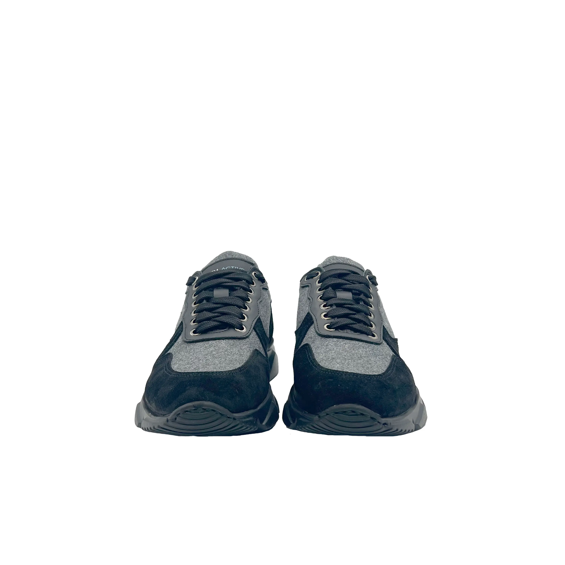 Wooly City Run Grigio Barbera Biella - Scarpe Fatte a Mano