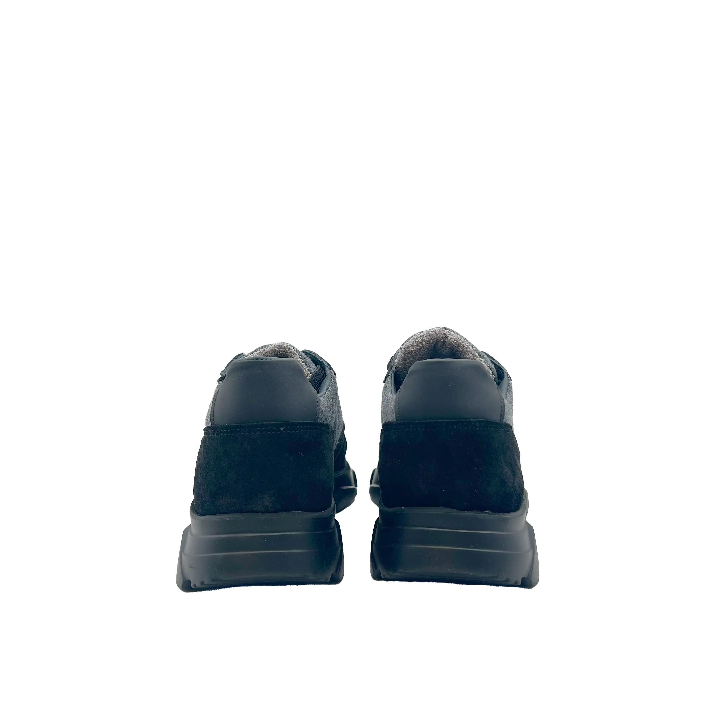 Wooly City Run Grigio Barbera Biella - Scarpe Fatte a Mano