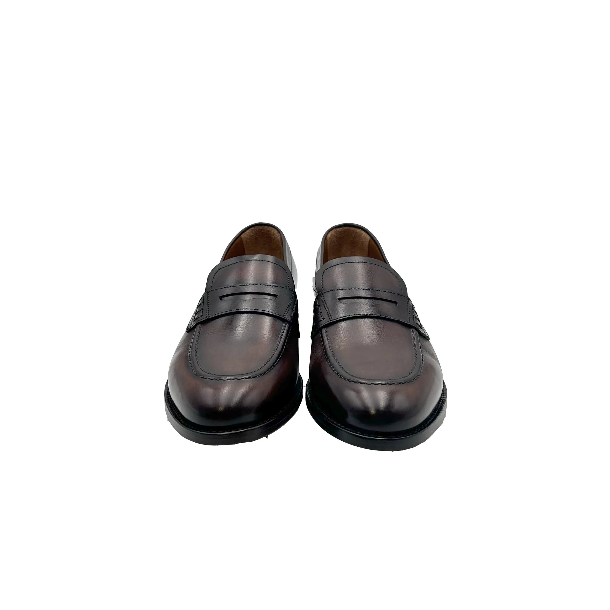 Penny Loafers 4410 Old T.Moro Barbera Biella - Scarpe Fatte a Mano