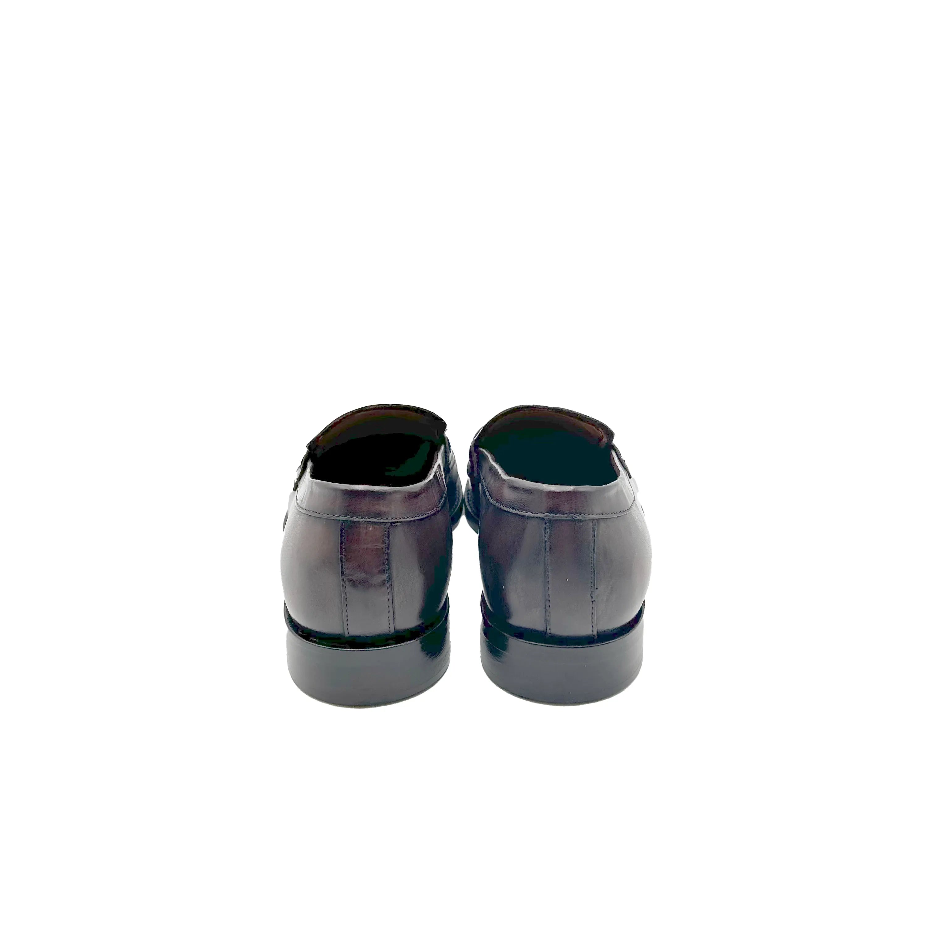 Penny Loafers 4410 Old T.Moro Barbera Biella - Scarpe Fatte a Mano