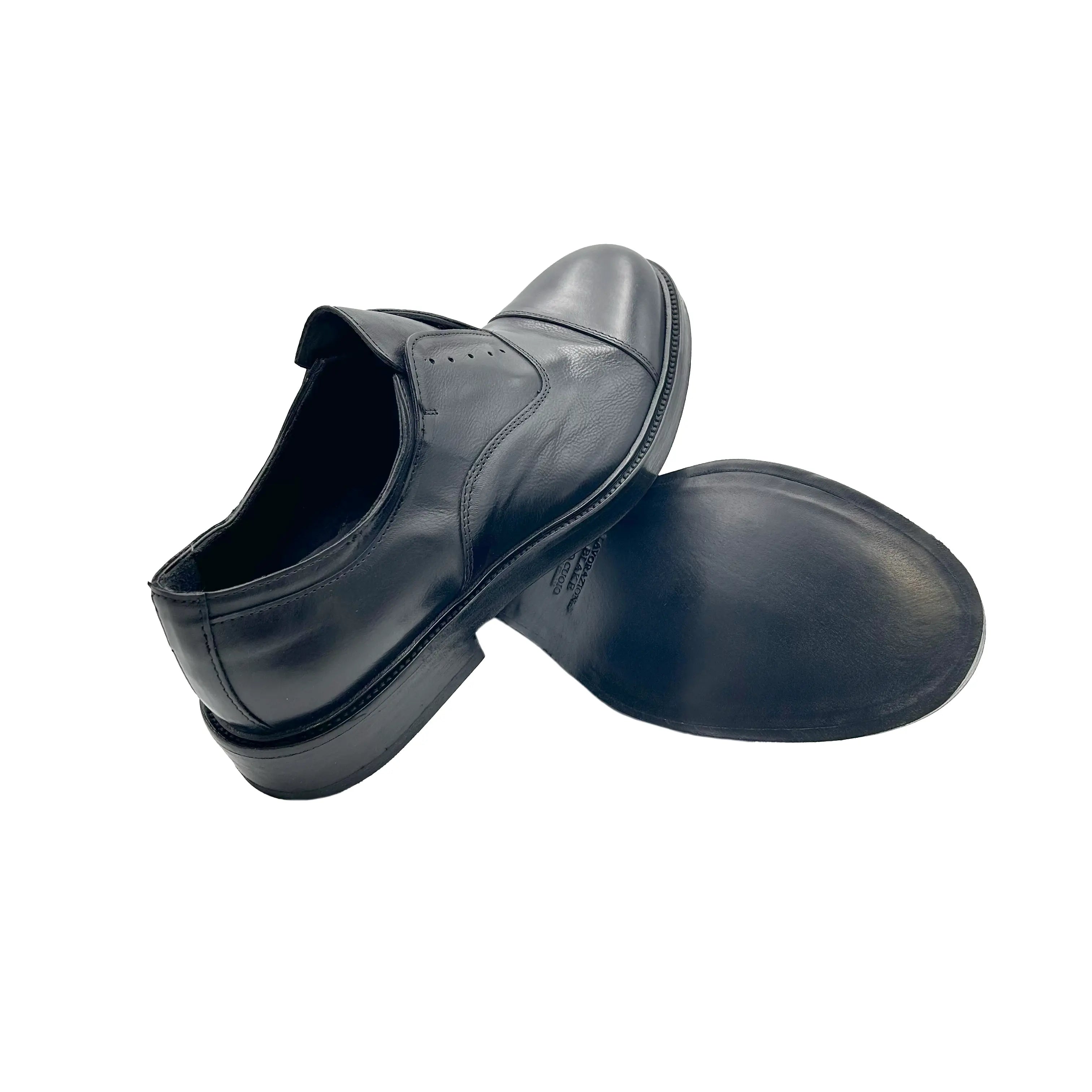 34226 Wax Nero Barbera Biella - Scarpe Fatte a Mano