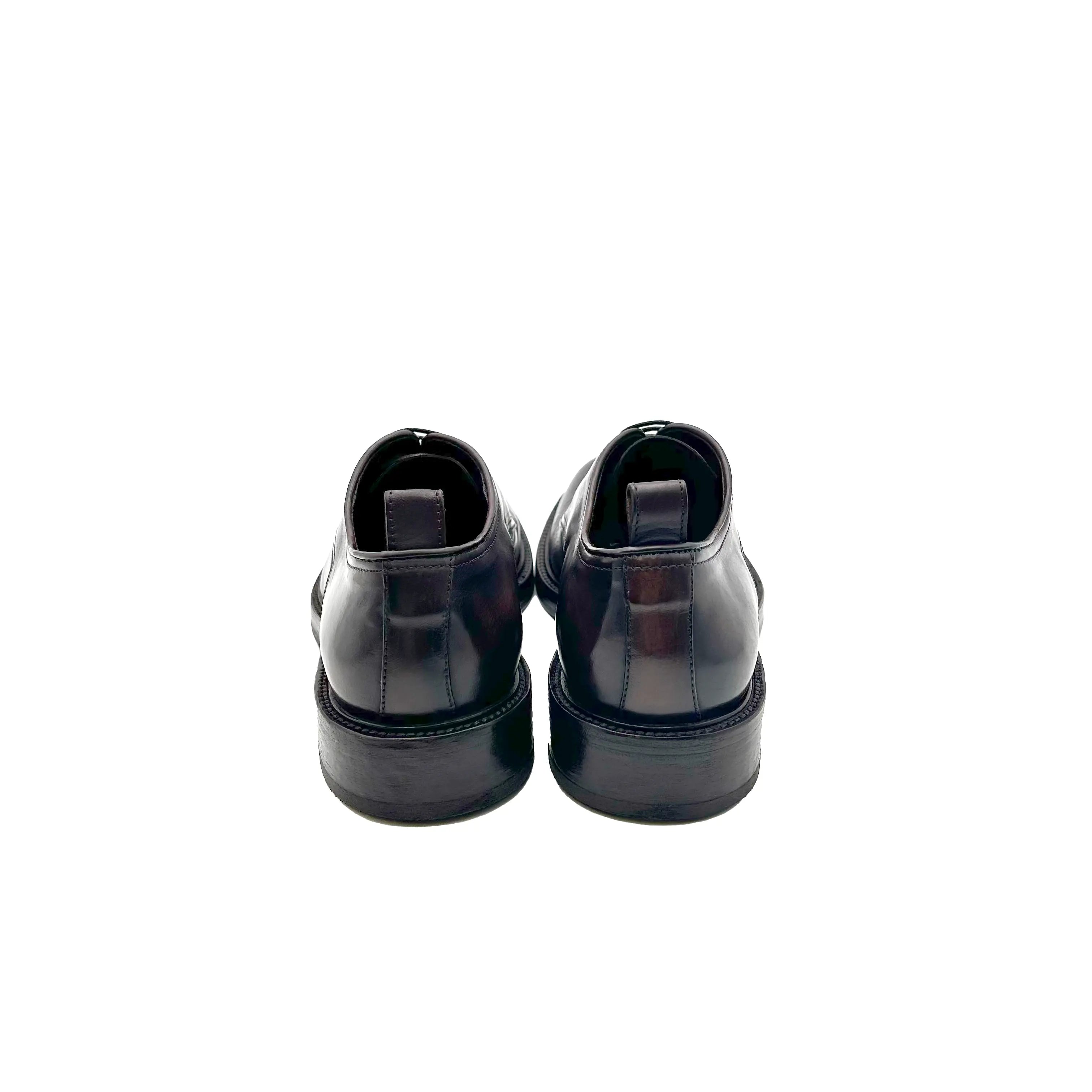 34228 Wax Cioccolato Barbera Biella - Scarpe Fatte a Mano