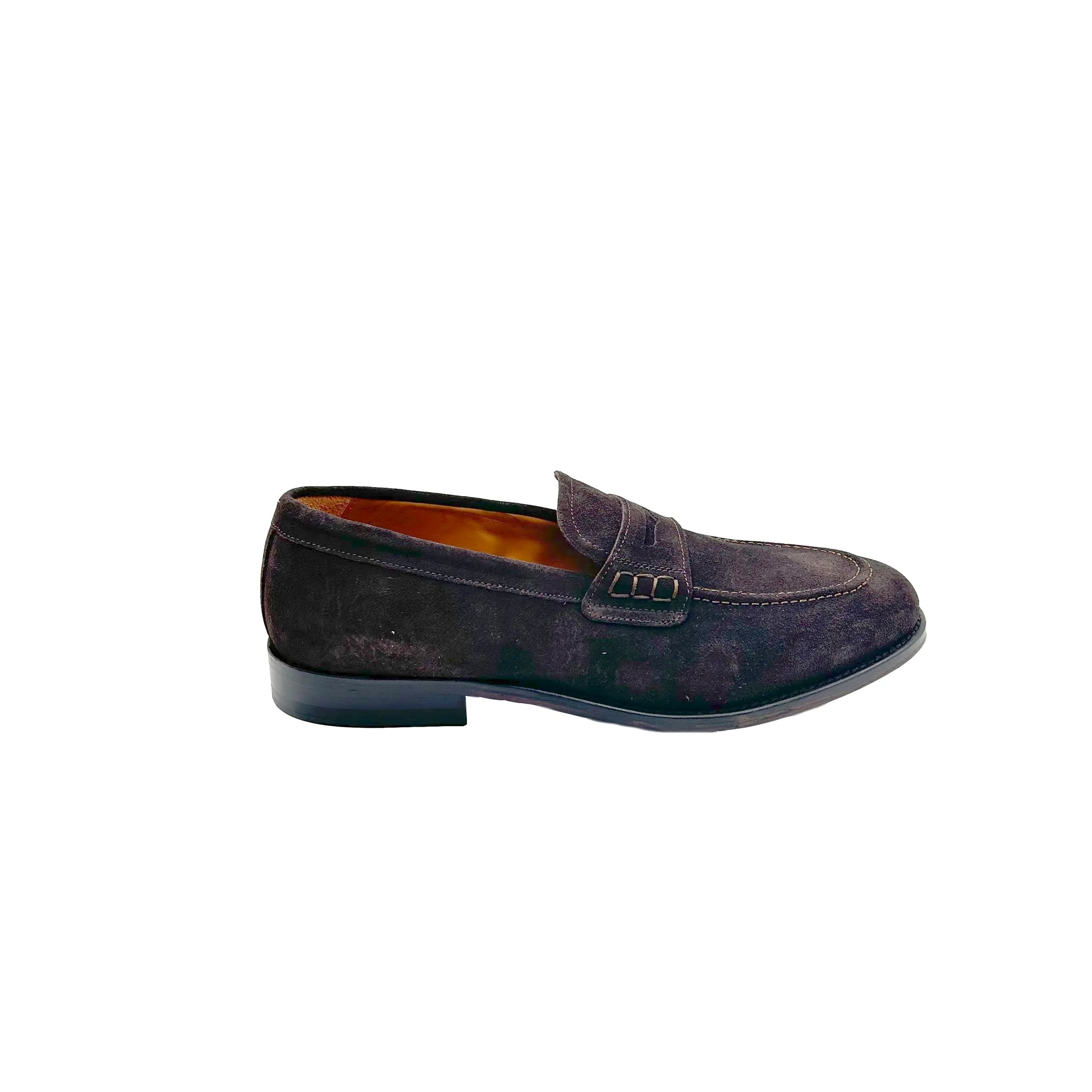 Penny Loafers 4410 Gorain T.Moro Barbera Biella - Scarpe Fatte a Mano