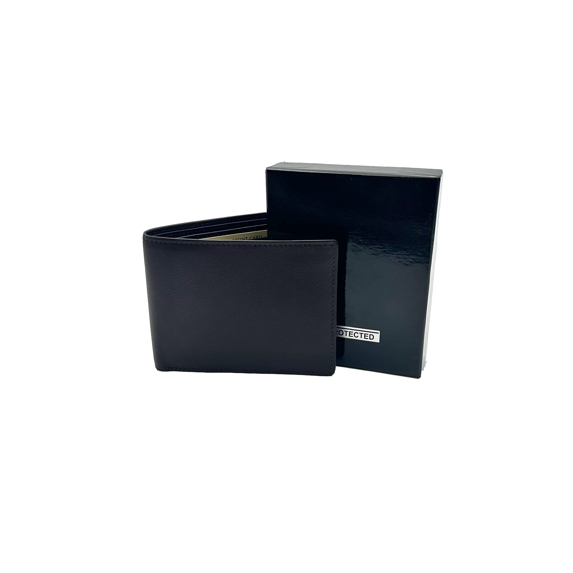 Portafoglio Piccolo Uomo Tutto Carte 596/2 Nero Barbera Biella - Scarpe Fatte a Mano