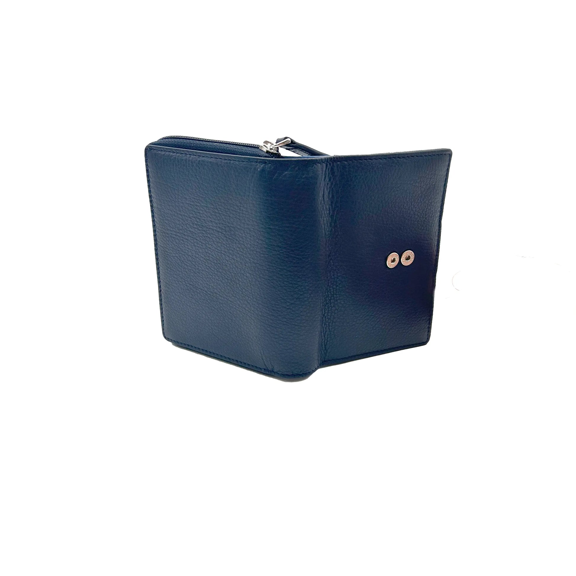 8840 Portafoglio Donna Blu/Royal Barbera Biella - Scarpe Fatte a Mano