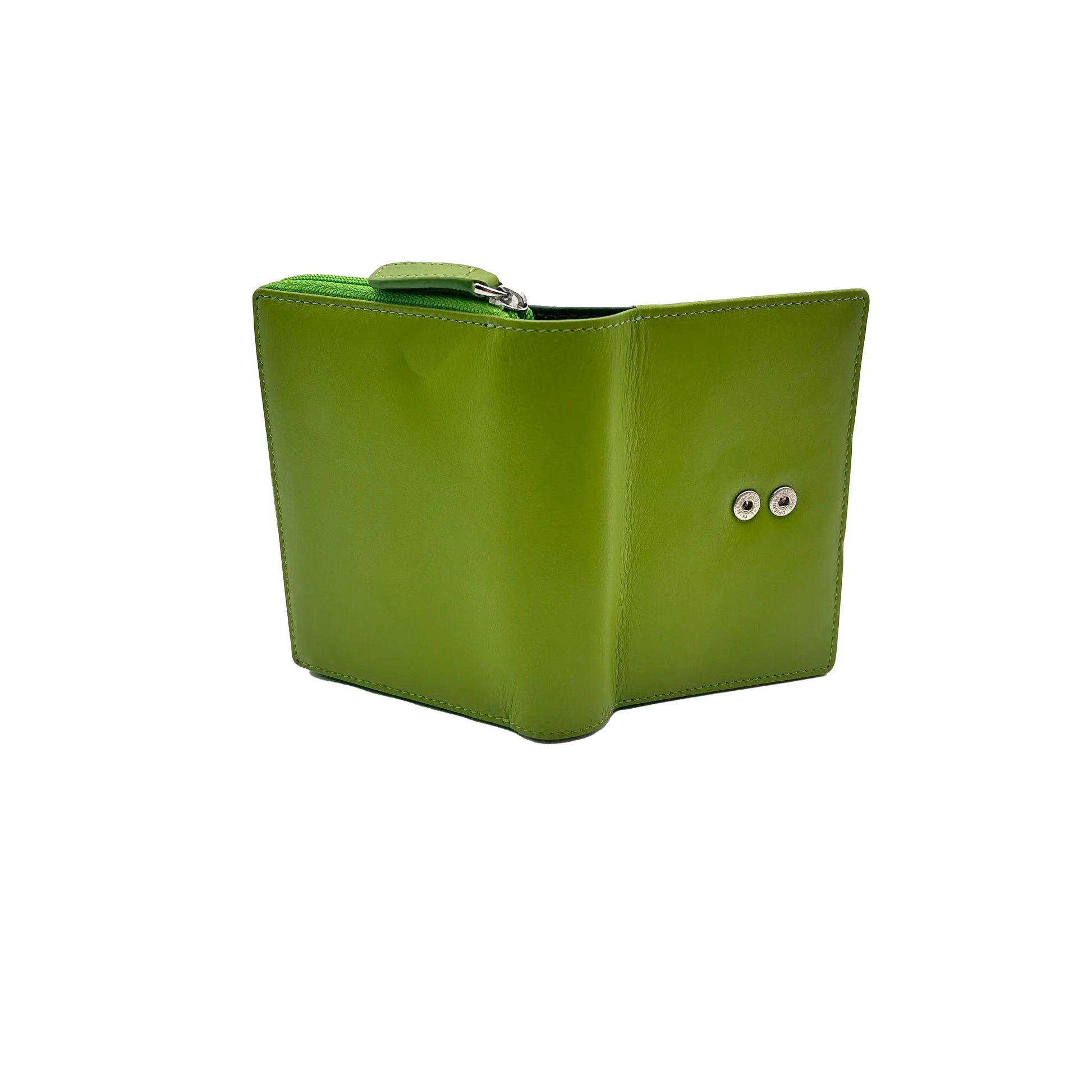 8840 Portafoglio Donna Lime/Green Barbera Biella - Scarpe Fatte a Mano