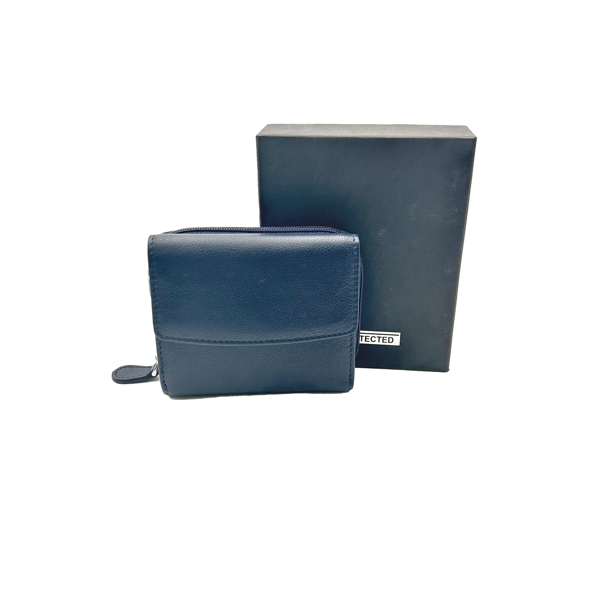 8846 Portafoglio Donna Blu/Royal Barbera Biella - Scarpe Fatte a Mano