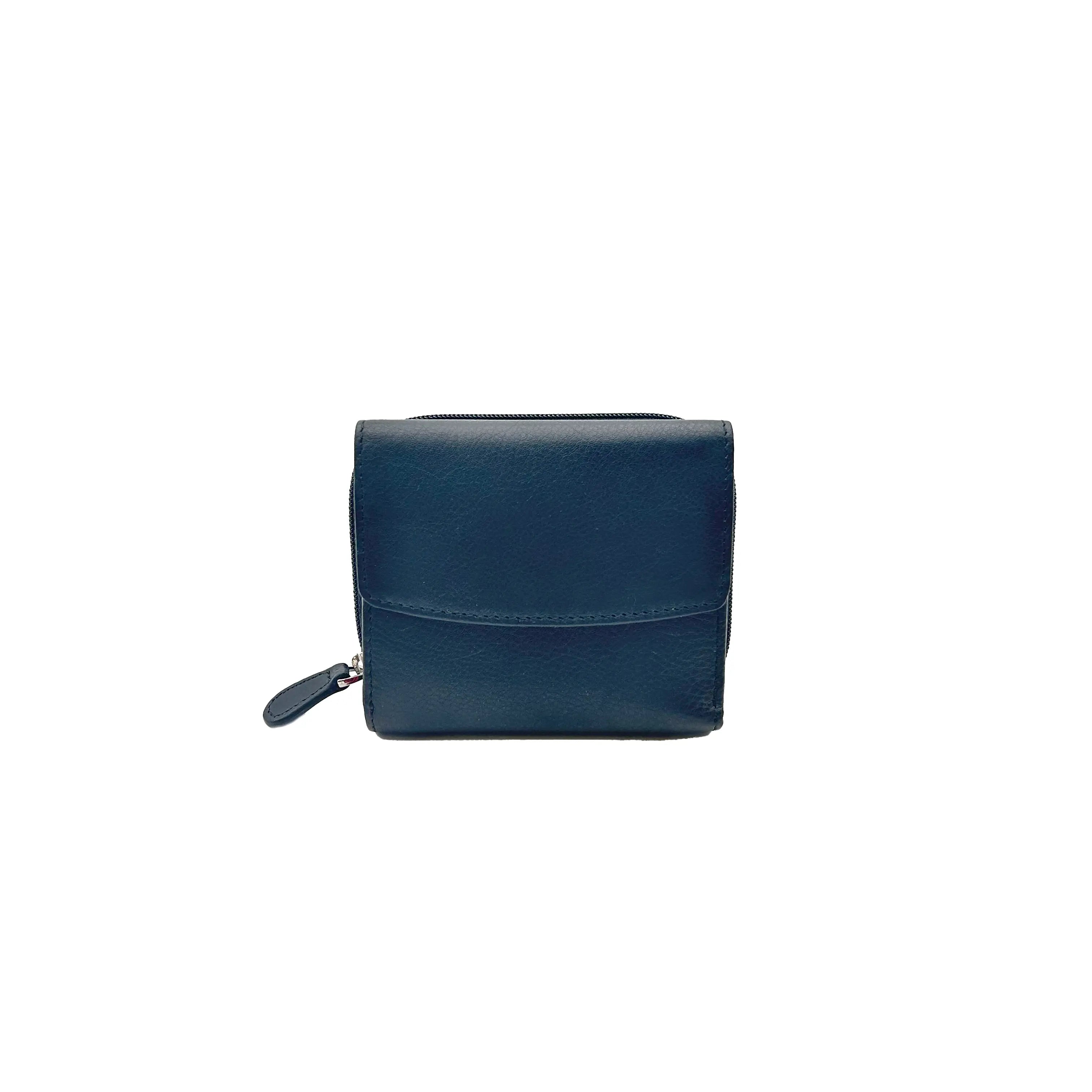 8846 Portafoglio Donna Nero/Rosso Barbera Biella - Scarpe Fatte a Mano