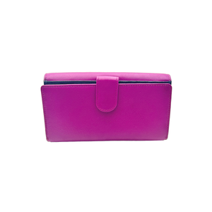 155 Portafoglio Donna Fucsia/Blu