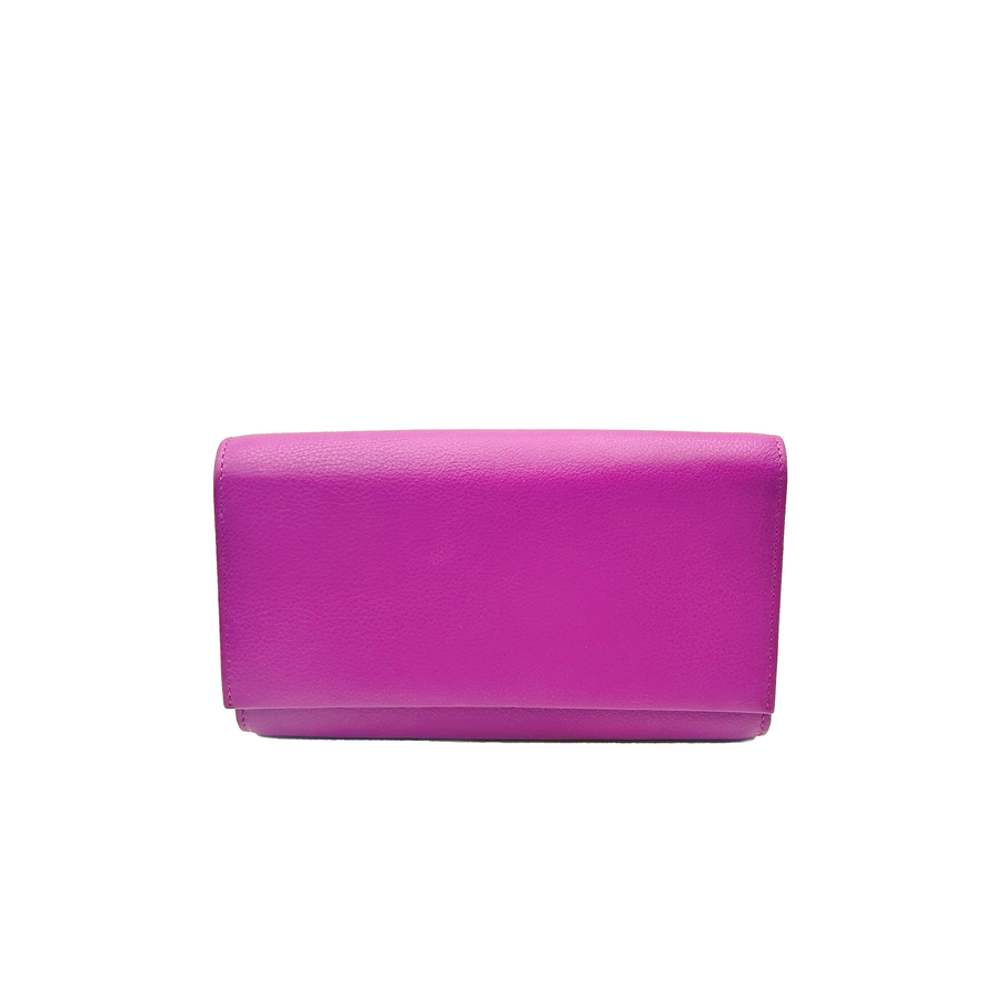 155 Portafoglio Donna Fucsia/Blu