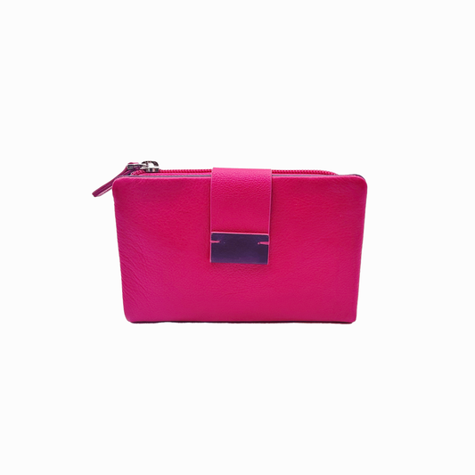 6046 Women's Wallet Fuchsia/Blue