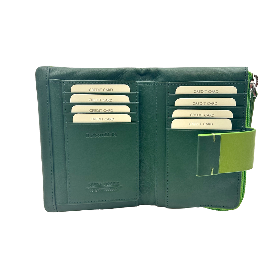 6046 Portafoglio Donna Verde/Green