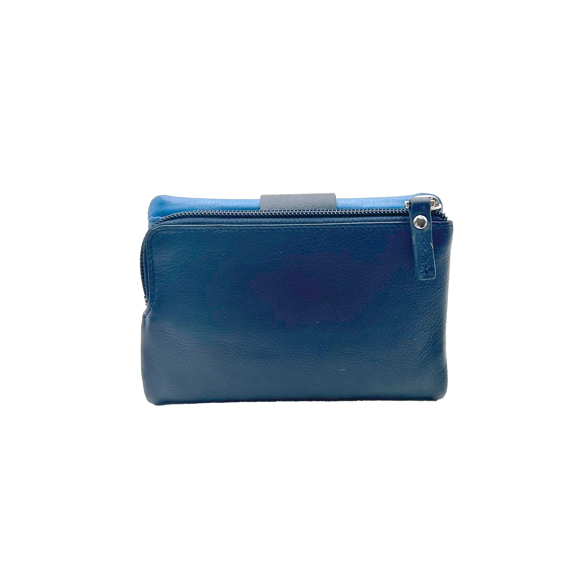 6046 Portafoglio Donna Blu/Reef Barbera Biella - Scarpe Fatte a Mano