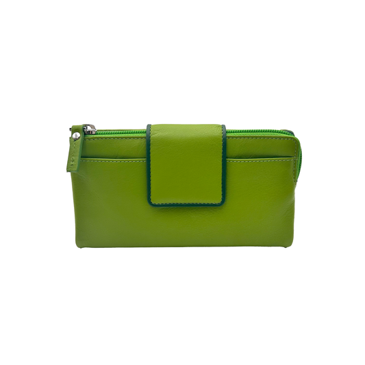 9327 Portafoglio Donna Verde/Green