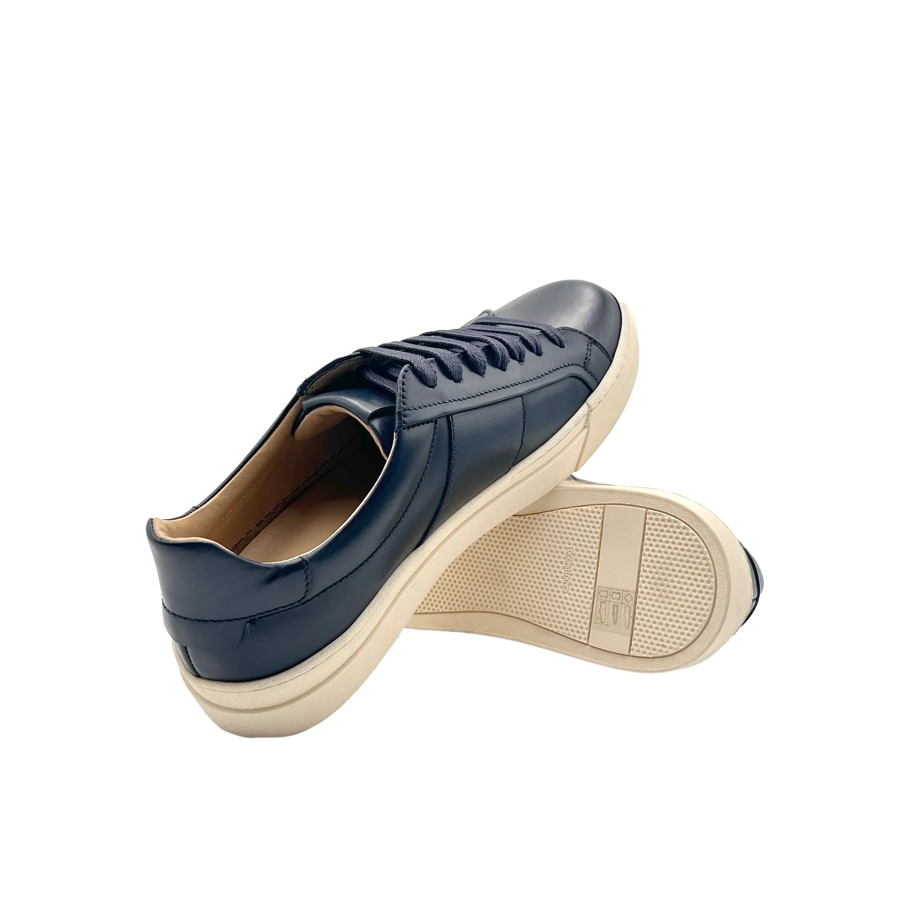 Ratavoloira (Pipistrello) Blu Barbera Biella - Scarpe Fatte a Mano