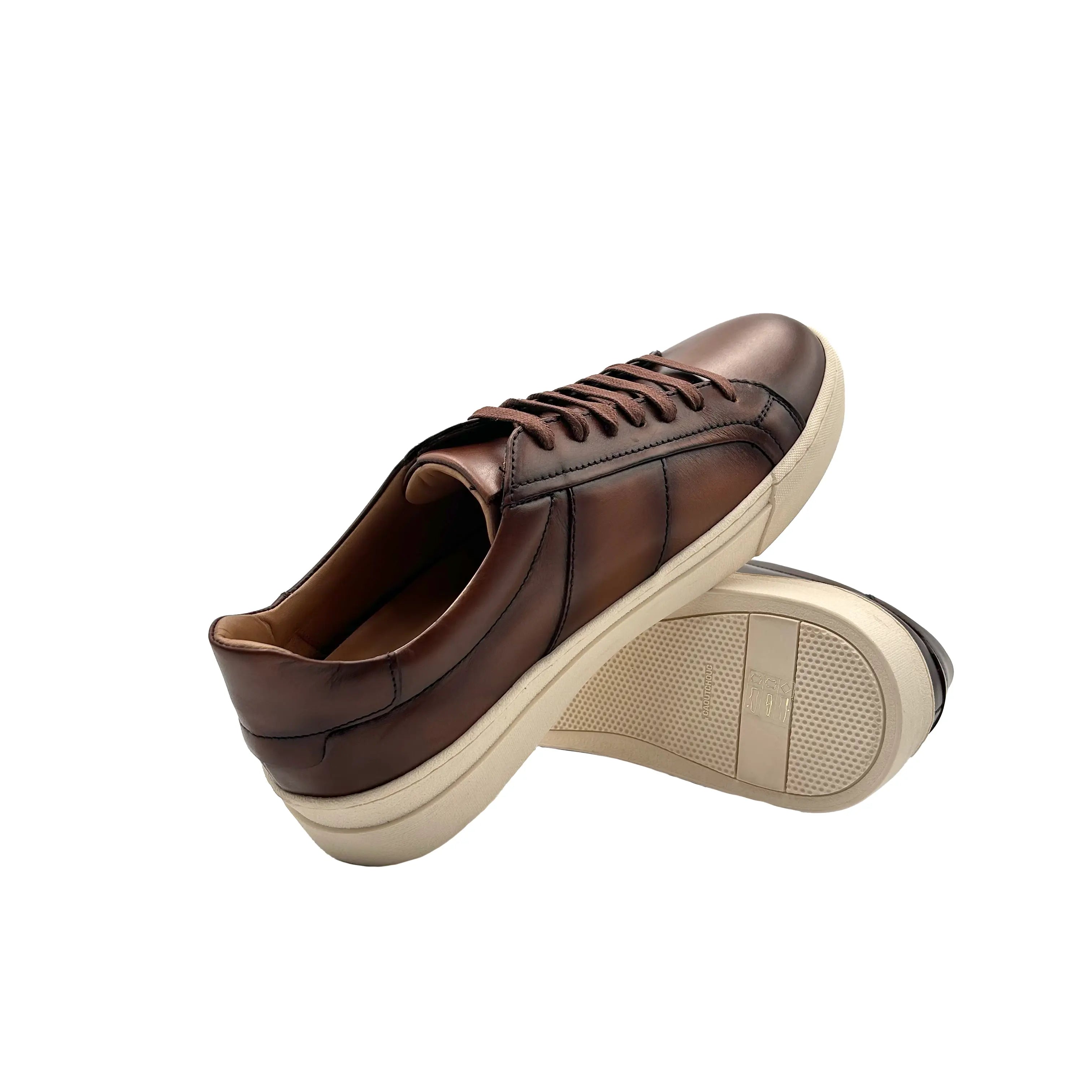 Ratavoloira (Pipistrello) Cognac Barbera Biella - Scarpe Fatte a Mano