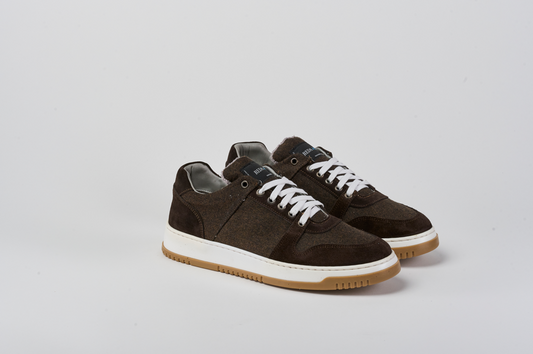 Wooly Hoody Browny Barbera Biella - Scarpe Fatte a Mano