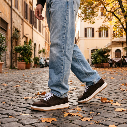 Wooly Hoody Browny Barbera Biella - Scarpe Fatte a Mano