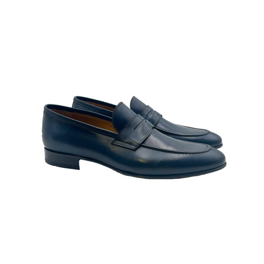 Mocassino Penny Loafers 4228  Bleu - Scarpe Biella | Barbera Sandro e Figli snc
