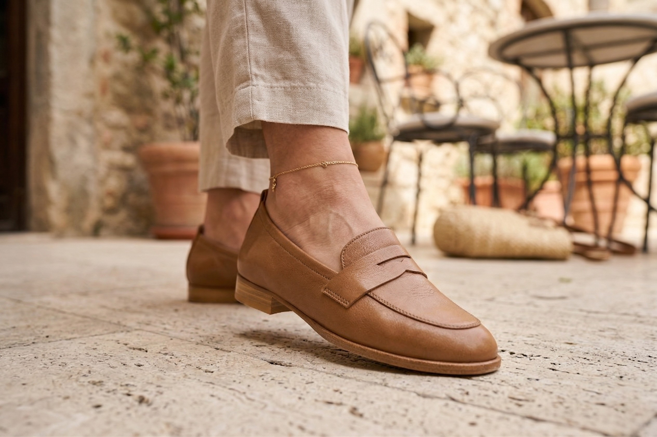 Mocassino 03B Cuoio Barbera Biella - Scarpe Fatte a Mano