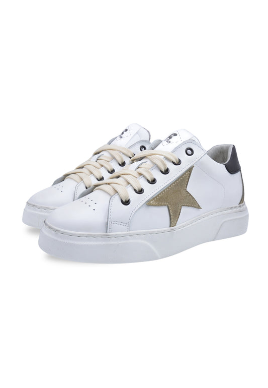 New Hollywood White Barbera Biella - Scarpe Fatte a Mano
