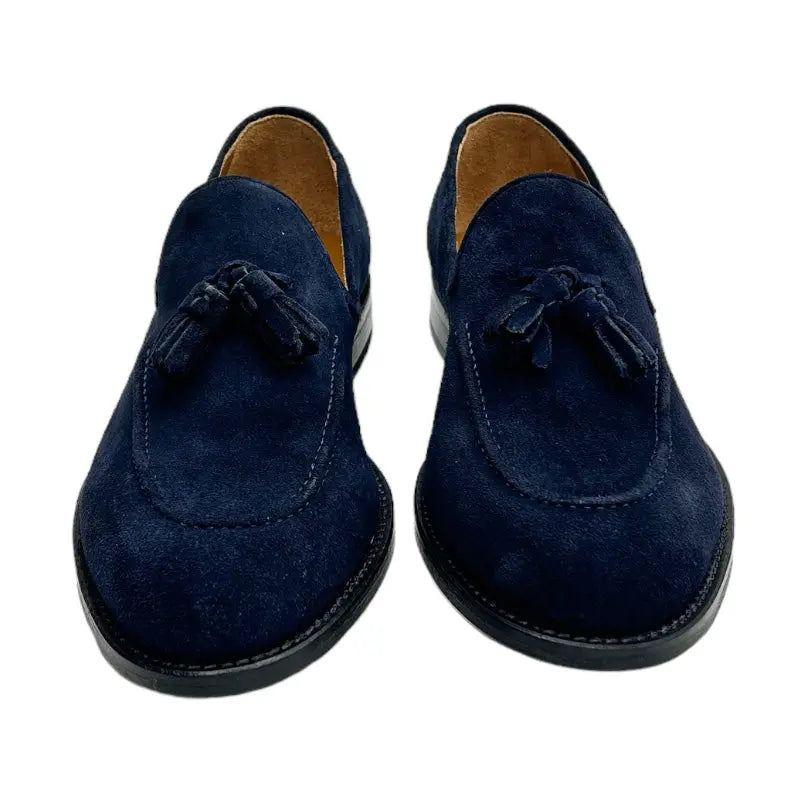 Nappine Lace Loafers 4208 GoRain Blu - Scarpe Biella | Barbera Sandro e Figli snc