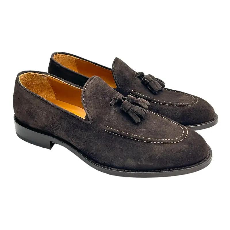Nappine Lace Loafers 4208 Gorain Moka - Scarpe Biella | Barbera Sandro e Figli snc