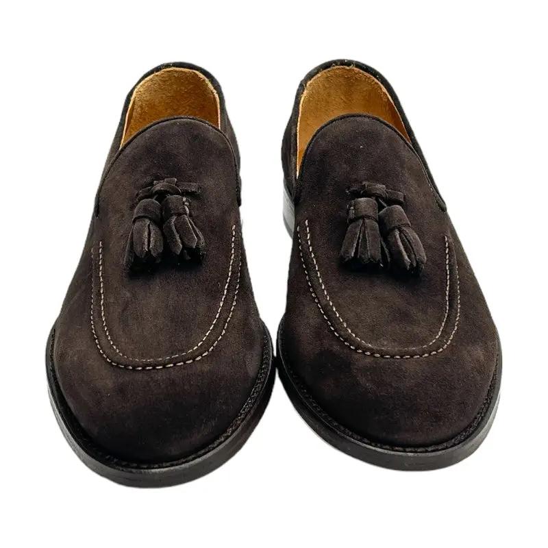 Nappine Lace Loafers 4208 Gorain Moka - Scarpe Biella | Barbera Sandro e Figli snc