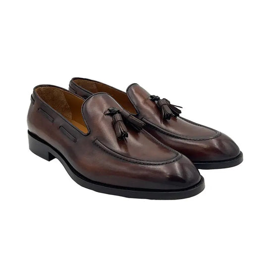Nappine Lace Loafers 45213 old brown - Scarpe Biella | Barbera Sandro e Figli snc