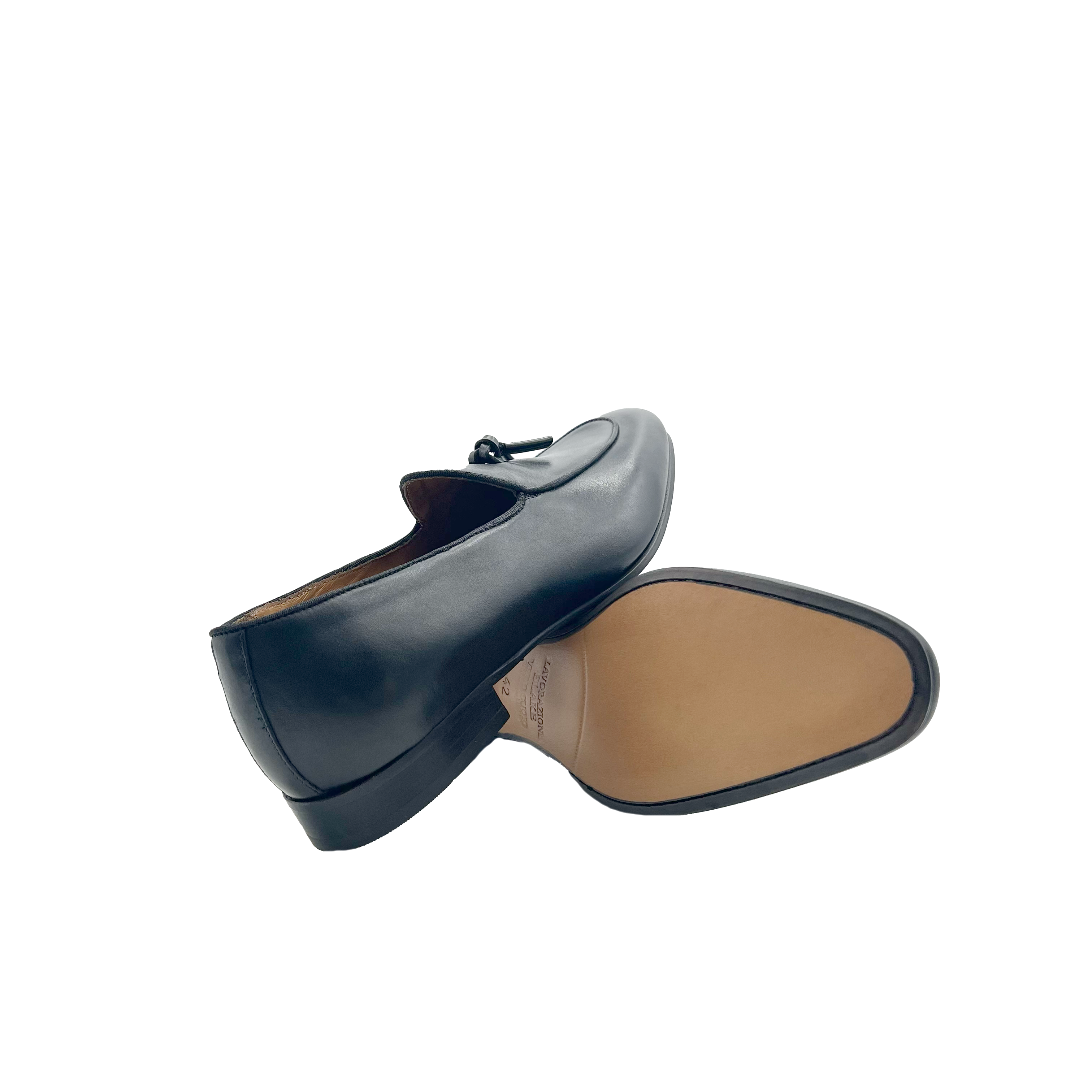 New Barberina Black 45225 Barbera Biella - Scarpe Fatte a Mano