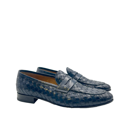 Penny Loafer Intreccio Blu 42204 - Scarpe Biella | Barbera Sandro e Figli snc