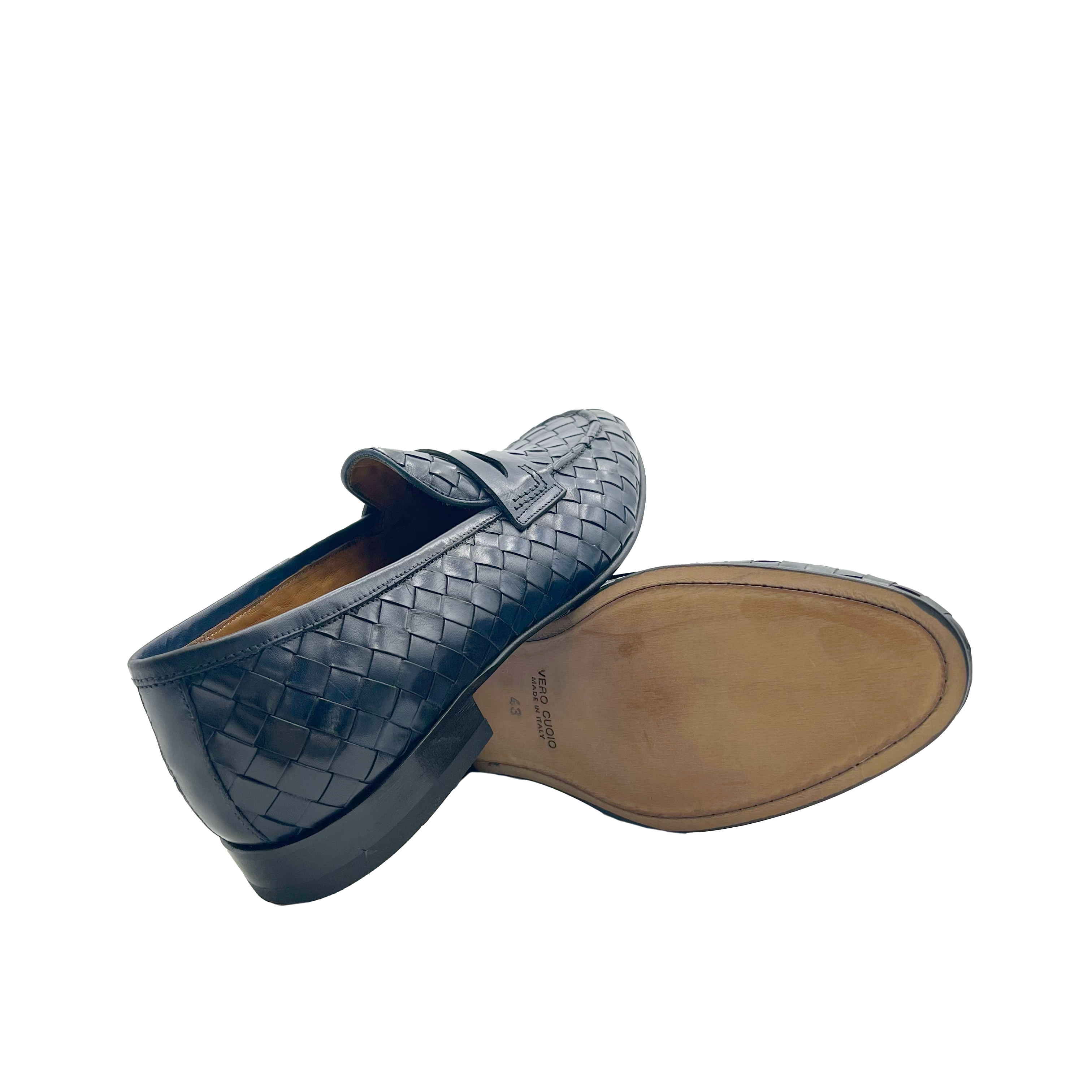 Penny Loafer Intreccio Blu 42204 - Scarpe Biella | Barbera Sandro e Figli snc