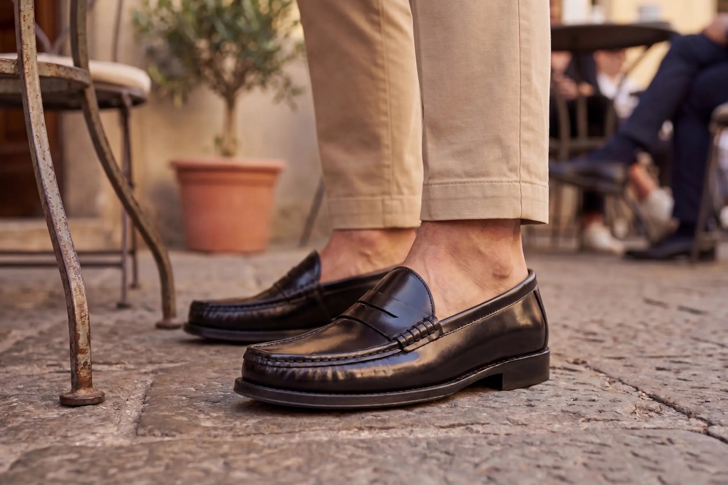 Penny Loafer Brera - Bordeaux Barbera Biella - Scarpe Fatte a Mano