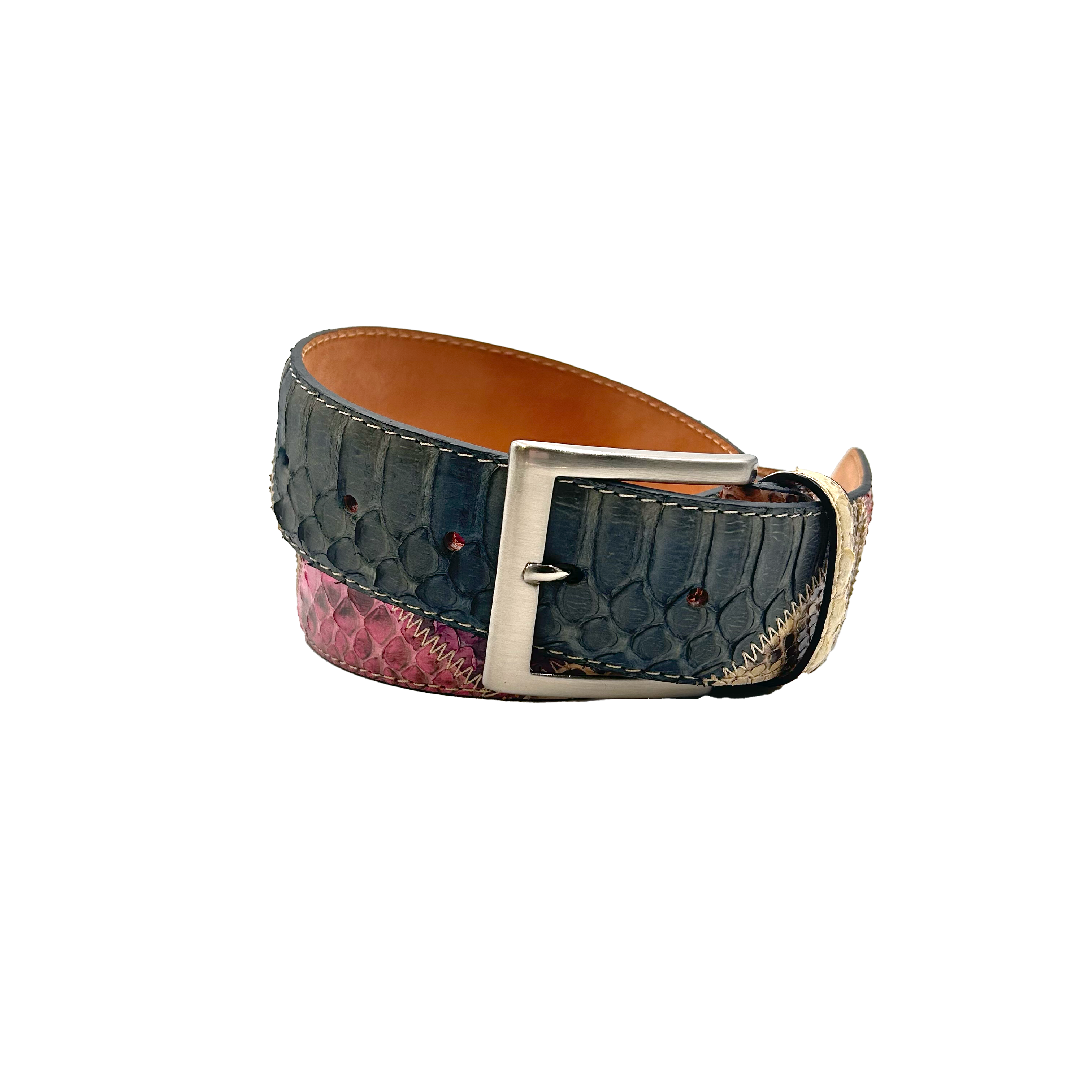 Cintura vero Pitone  Multicolor