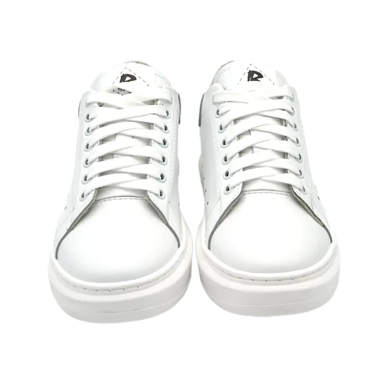 B68 Iconic White Barbera Biella - Scarpe Fatte a Mano