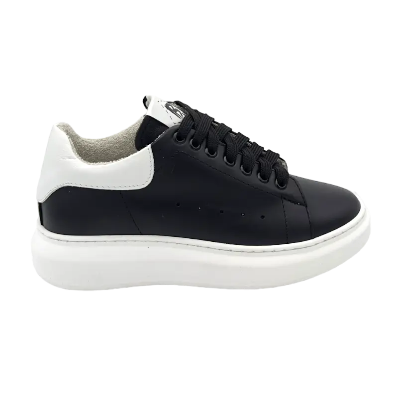 B68 Iconic Black Barbera Biella - Scarpe Fatte a Mano