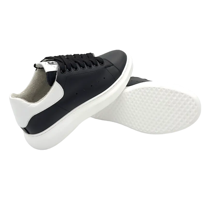 B68 Iconic Black Barbera Biella - Scarpe Fatte a Mano