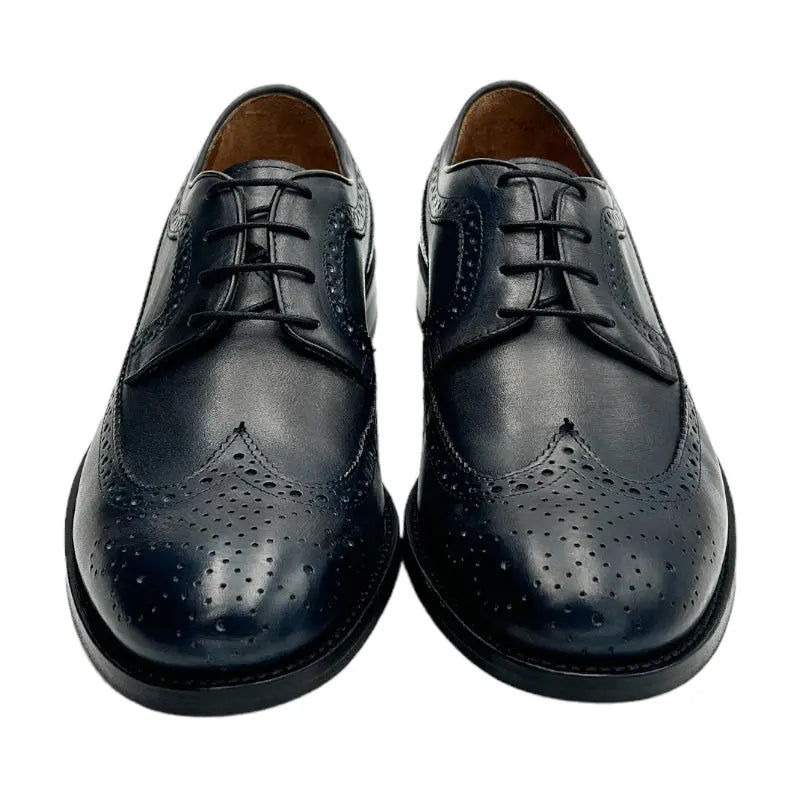 44214 BluGrey Barbera Biella - Scarpe Fatte a Mano