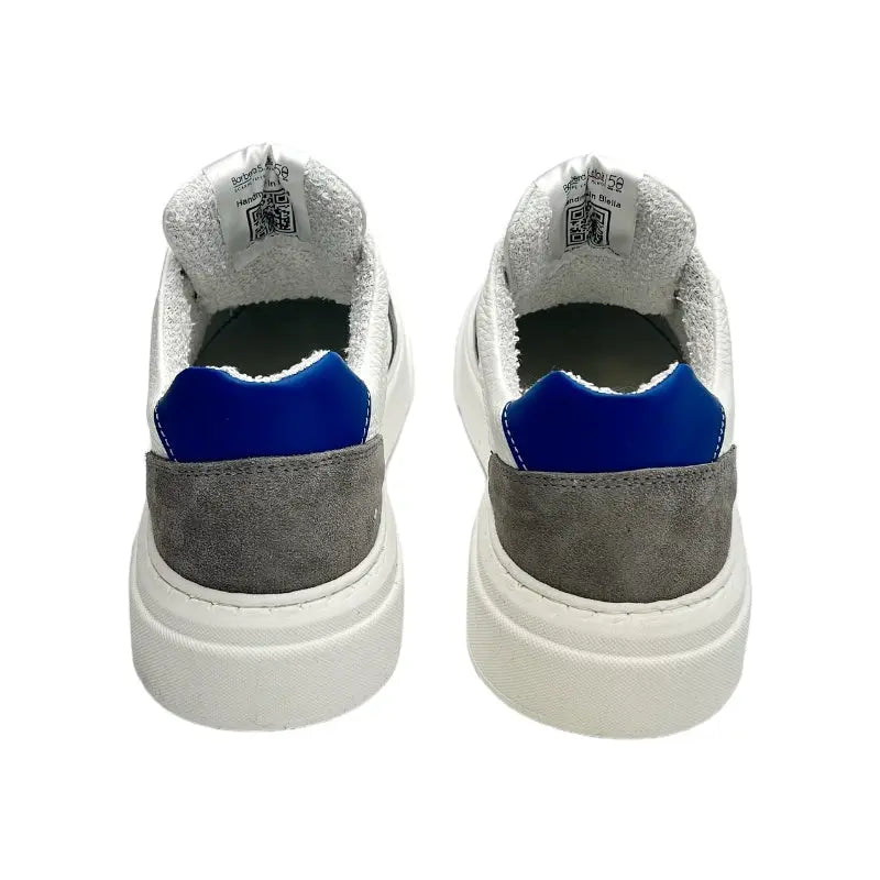 B68 Materia Blu Barbera Biella - Scarpe Fatte a Mano