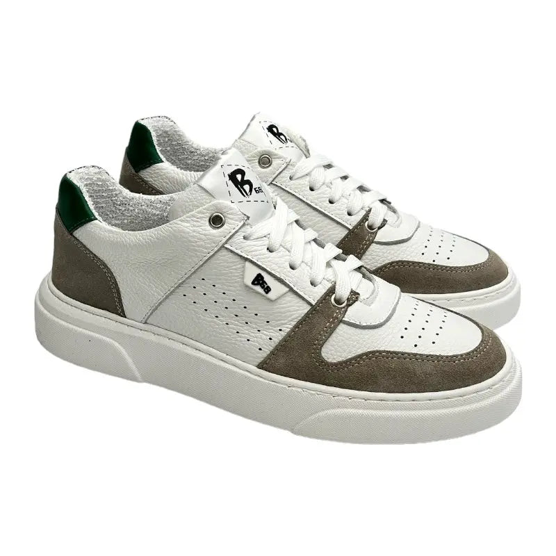 B68 Materia Green Barbera Biella - Scarpe Fatte a Mano