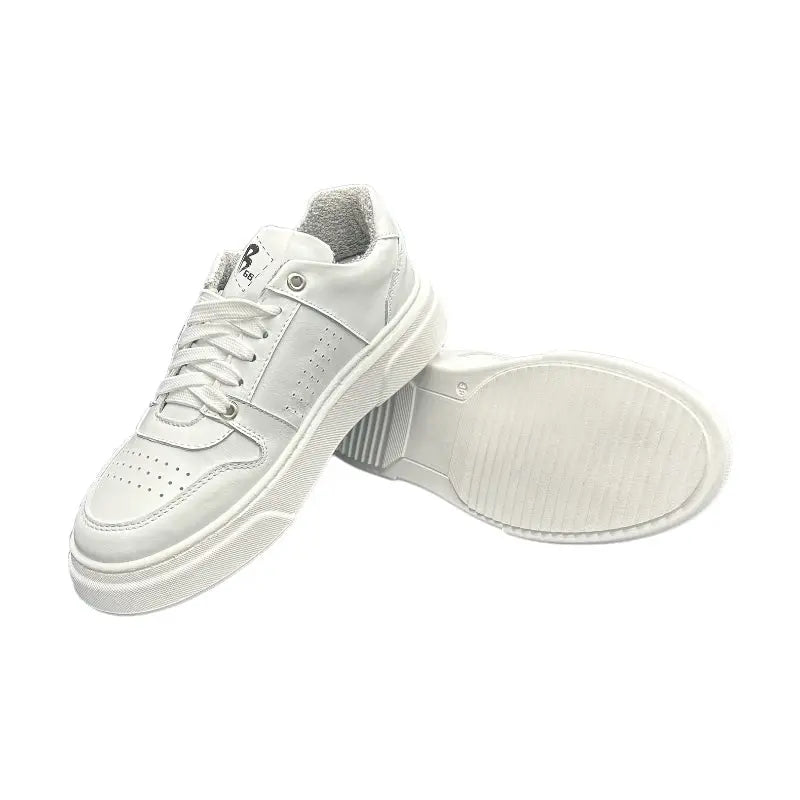 B68 Materia White Barbera Biella - Scarpe Fatte a Mano