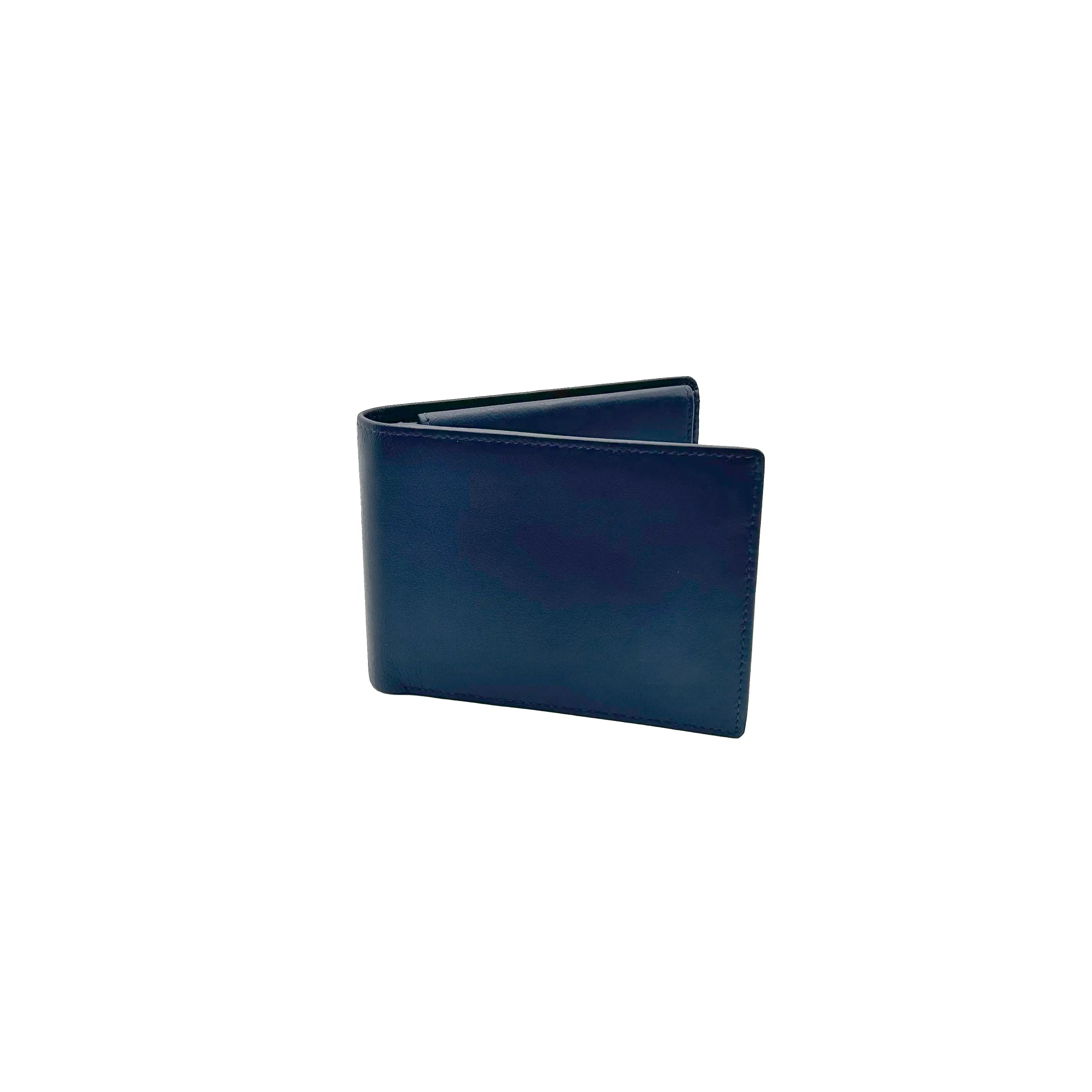 Portafoglio Carte + Moneta Misura Classica Blu - Scarpe Biella | Barbera Sandro e Figli snc