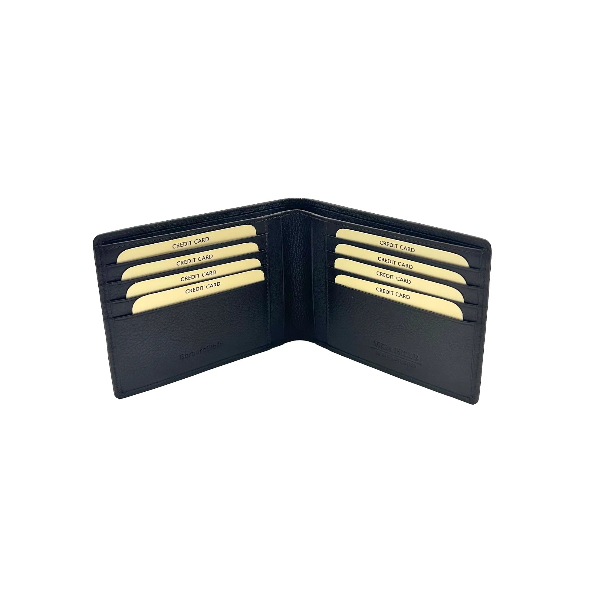 Portafoglio Tutto Carte Misura Classica Nero - Scarpe Biella | Barbera Sandro e Figli snc