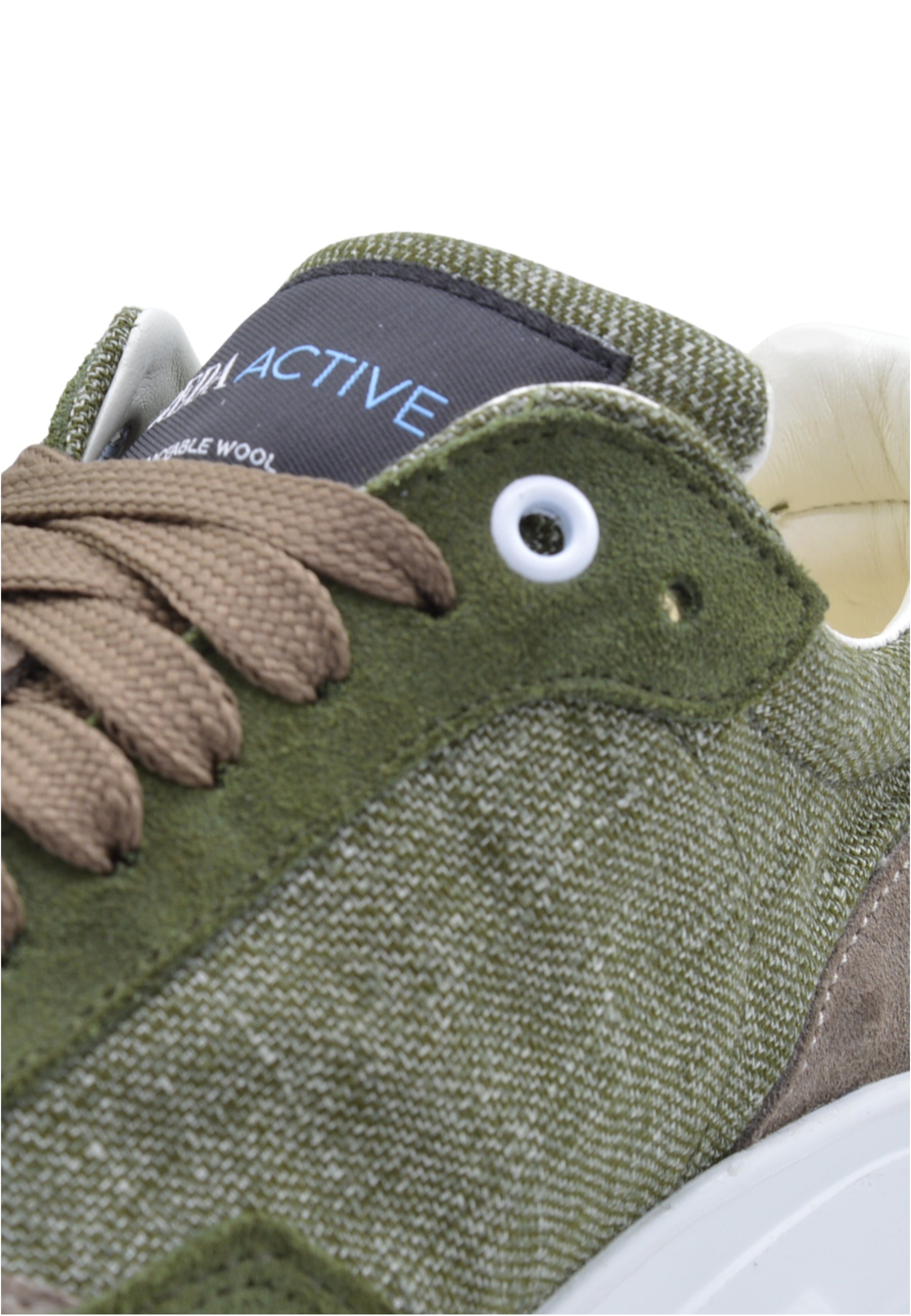 Wooly Runix Lady Green Barbera Biella - Scarpe Fatte a Mano