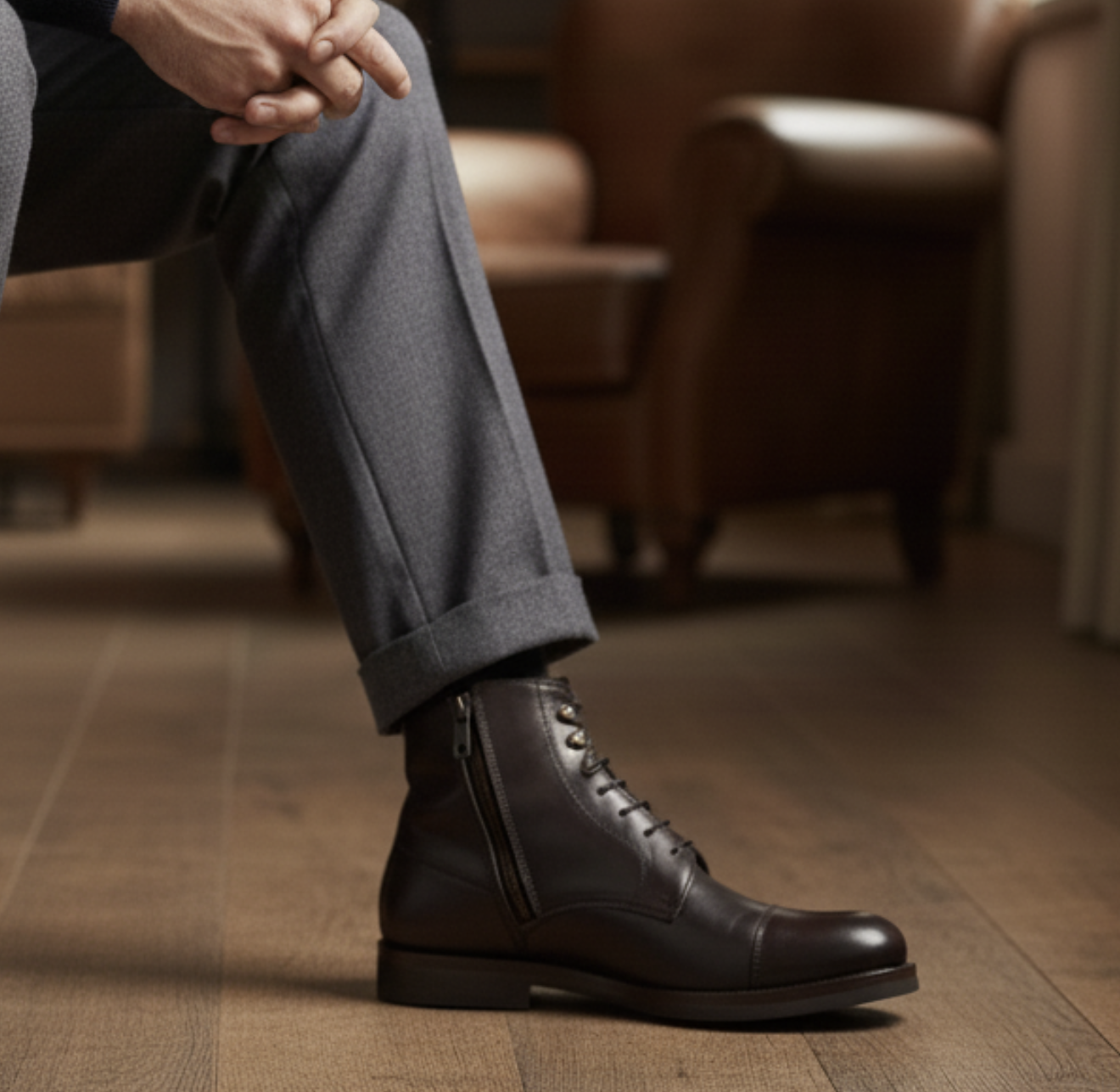 35211 Cioccolato Barbera Biella - Scarpe Fatte a Mano